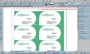 I oto mamy makietę 2 x 5 plików pdf na kartce A4, ze znacznikami cięcia po liniach spadu.